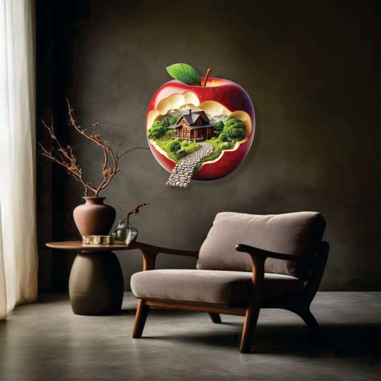 Apple Bite of Serenity – A Bite of Calm & Beauty